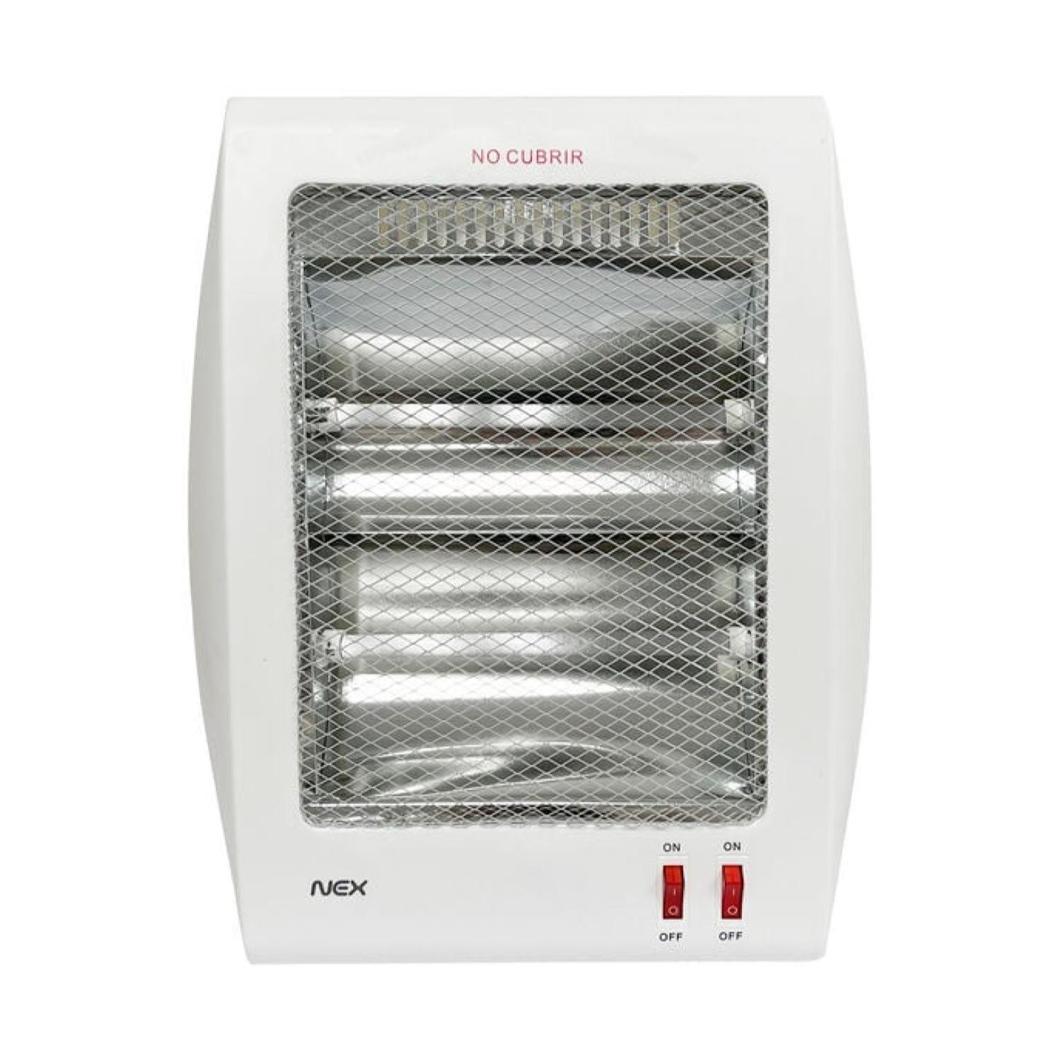 Estufa De Cuarzo 700W 2N Blanco QZ800 Nex-0