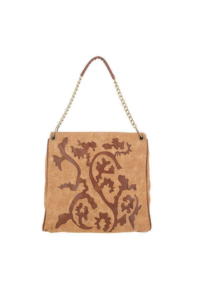 Cartera Hombro Camel Folk Fire Wild West Humana-0