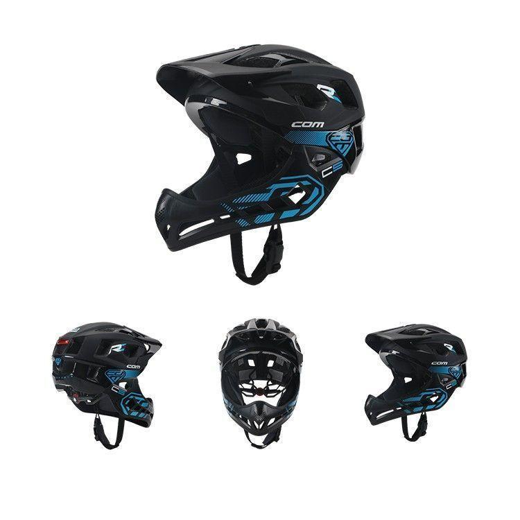 Casco Integral niños ComSports Black Go-1