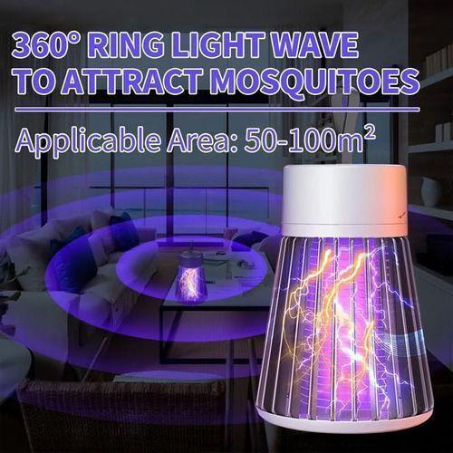 Lampara Mata Insectos Electrocutador Mata Zancudos Mosquitos-7