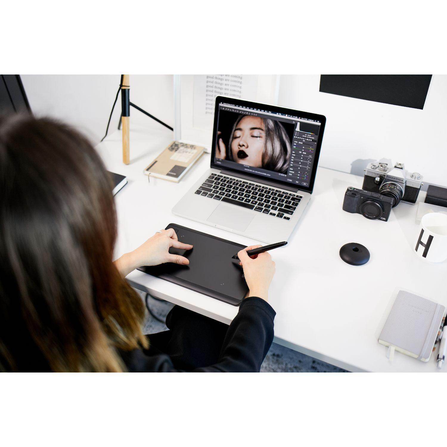 Pen Tablet Wacom Intuos Pro-Medium Negro-1