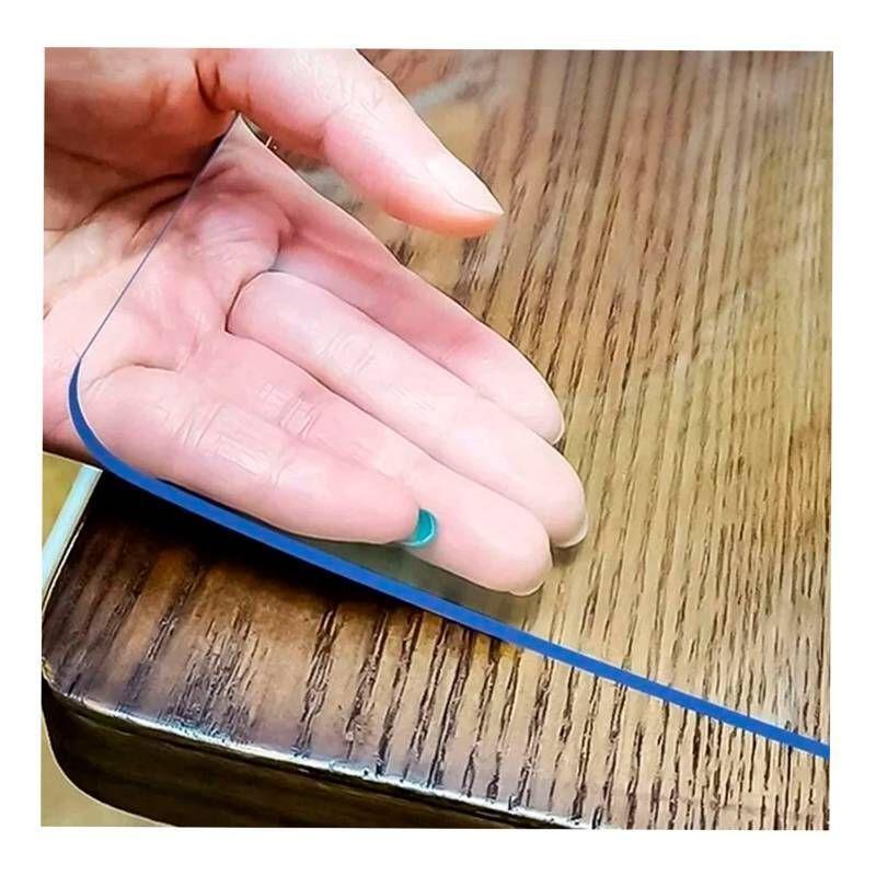 Mantel Transparente Premium 1mm Protector 90x183cm W-25197 Welife -0