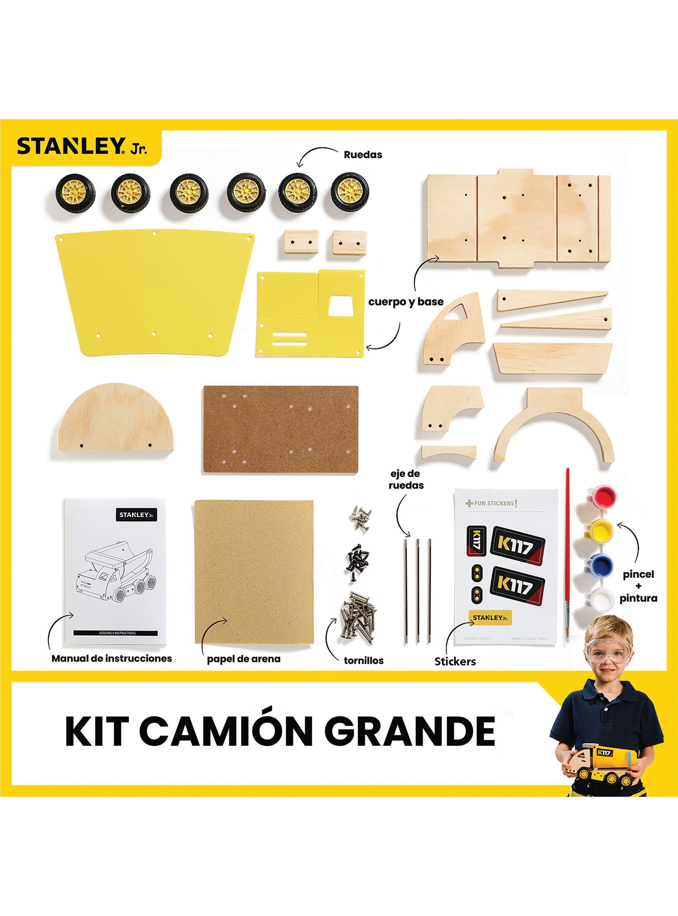 Set de Construcción para niños Camión Grande Stanley Jr-2