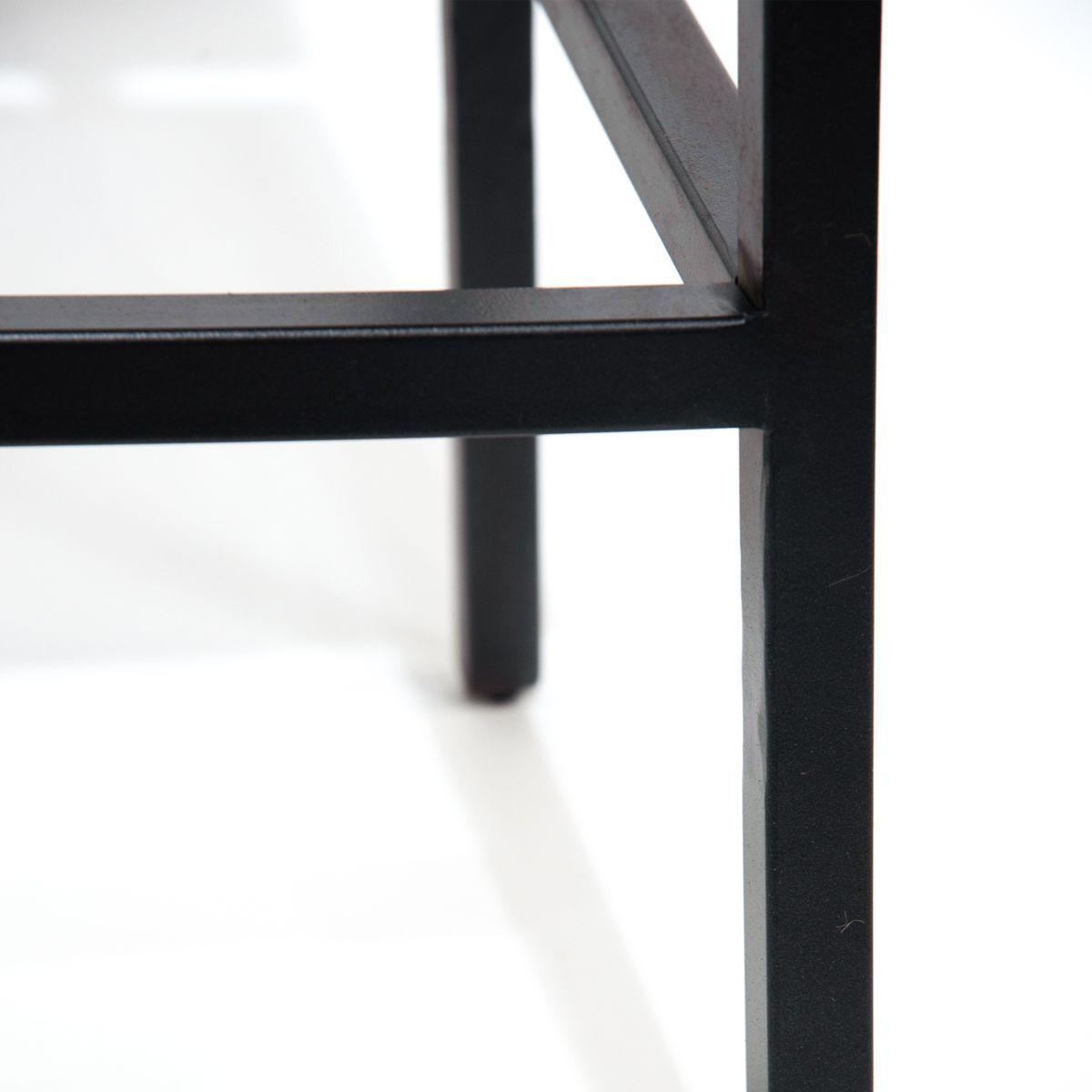 Silla de Bar Madera De Mango y Metal-2
