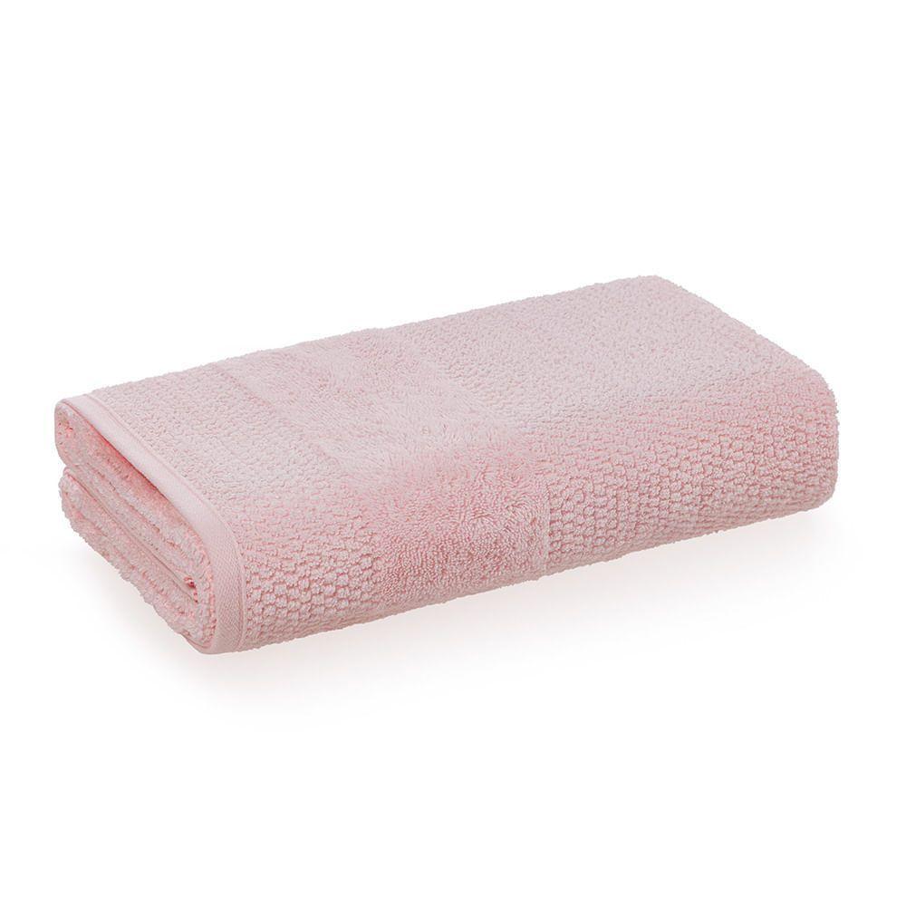 Sábana de baño Karsten Atuale 450gr 86 x 150 cm Rosa-0