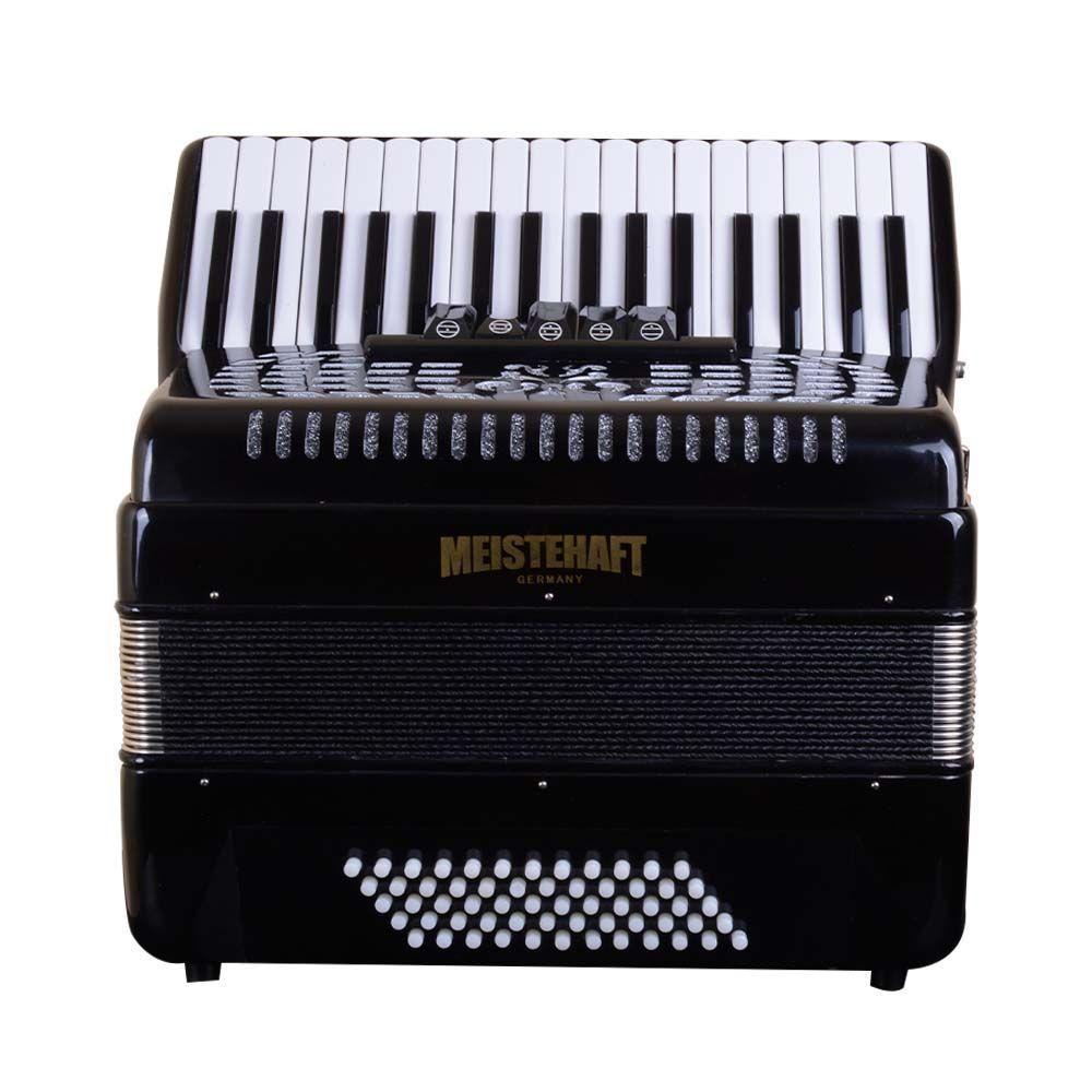 ACORDEON 60 BAJOS 5 REGISTROS NEGRA MEISTEHAFT-0