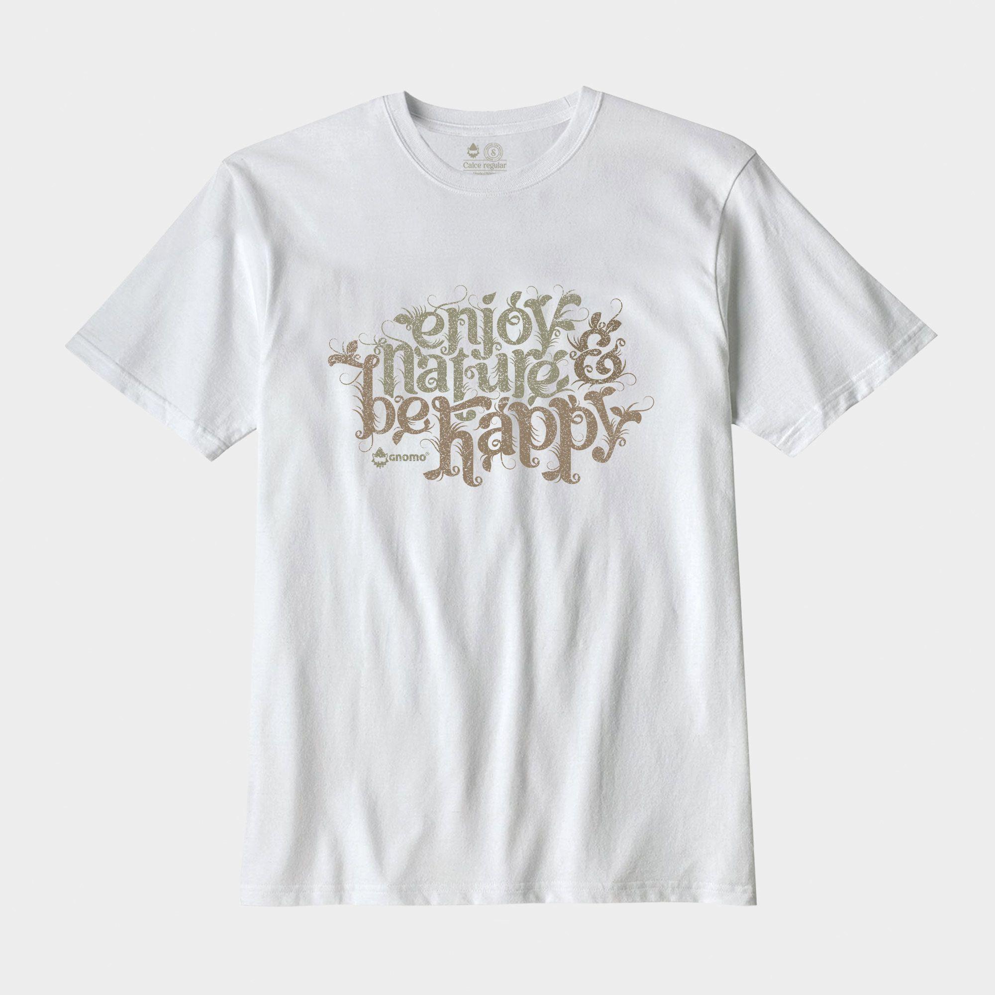 Polera Eco F-7 Hombre White Gnomo-0