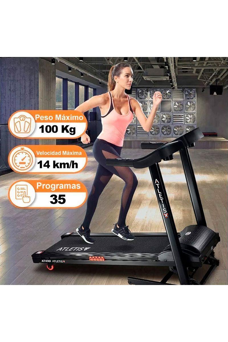 Pack Trotadora AT430I + Spinning HomeFitness Negro-5