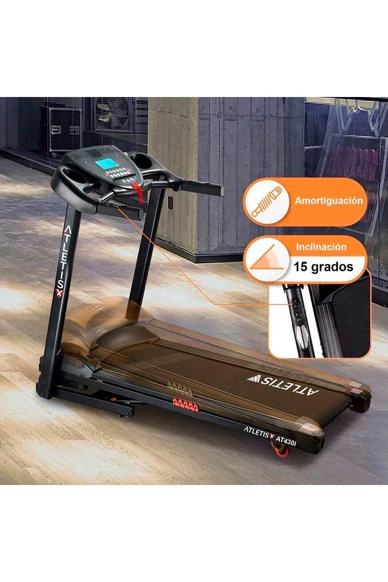 Pack Trotadora AT430I + Spinning HomeFitness Negro-3