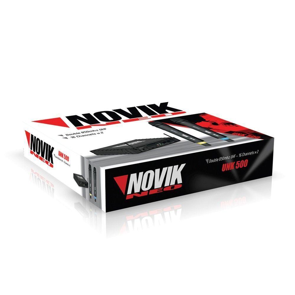 Micrófono Inalámbrico Novik UNK 500-3