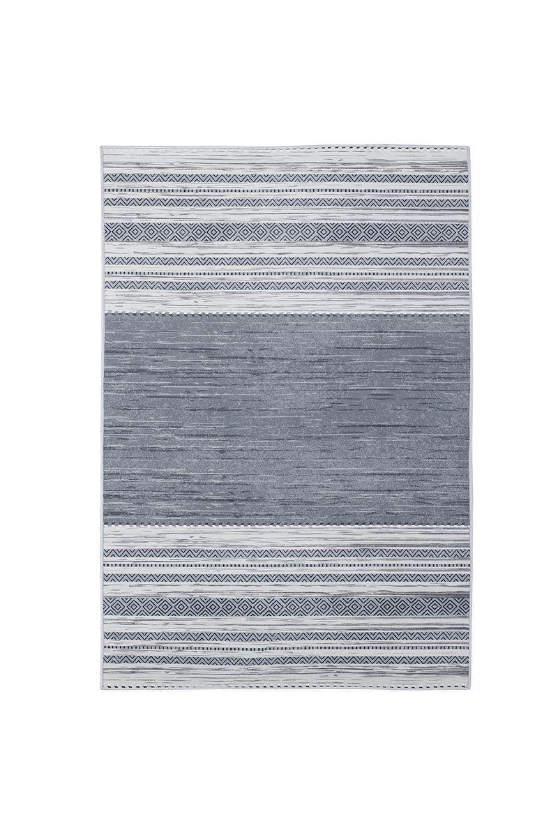 Alfombra Lanuda Marie Diseño 150x200 cm Gris-0