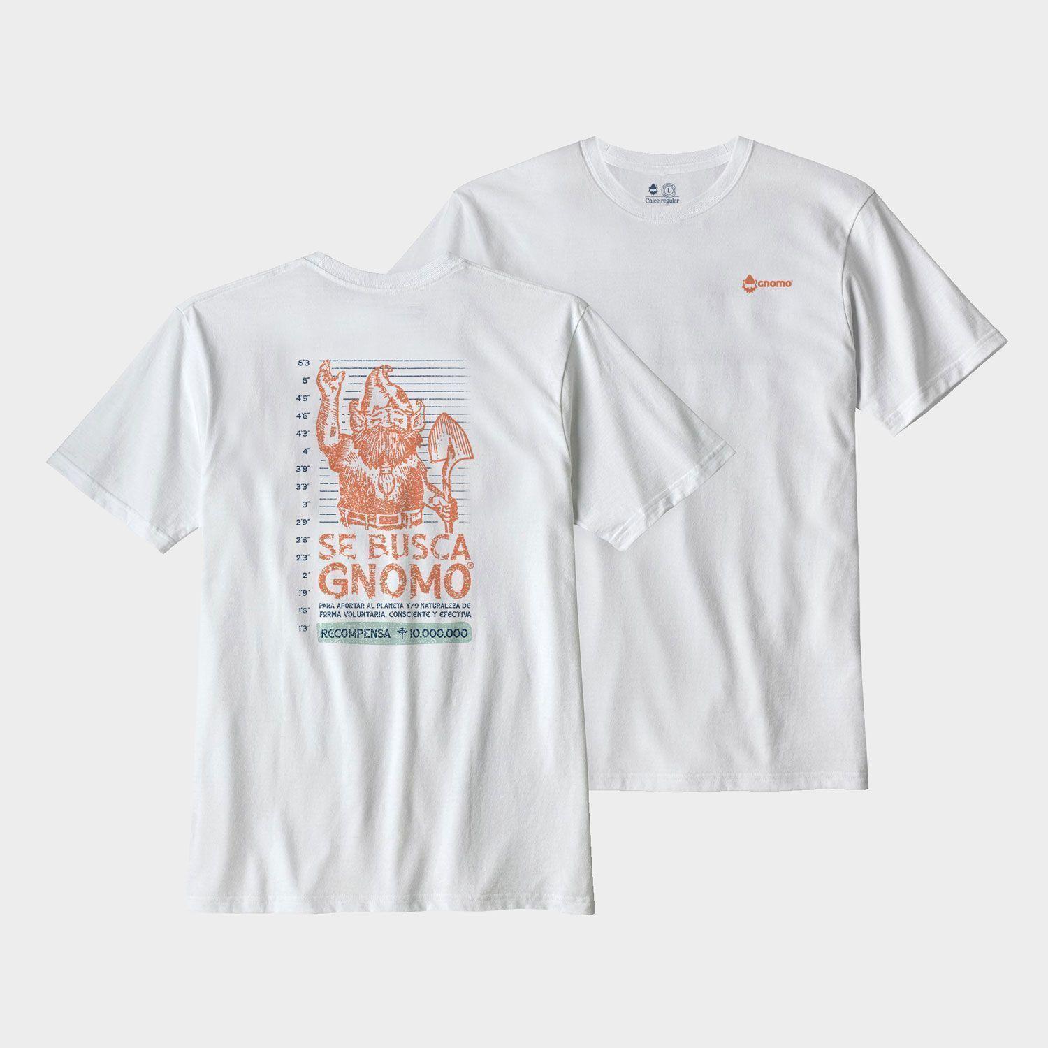 Polera B-2 Blanca Hombre Gnomo-2