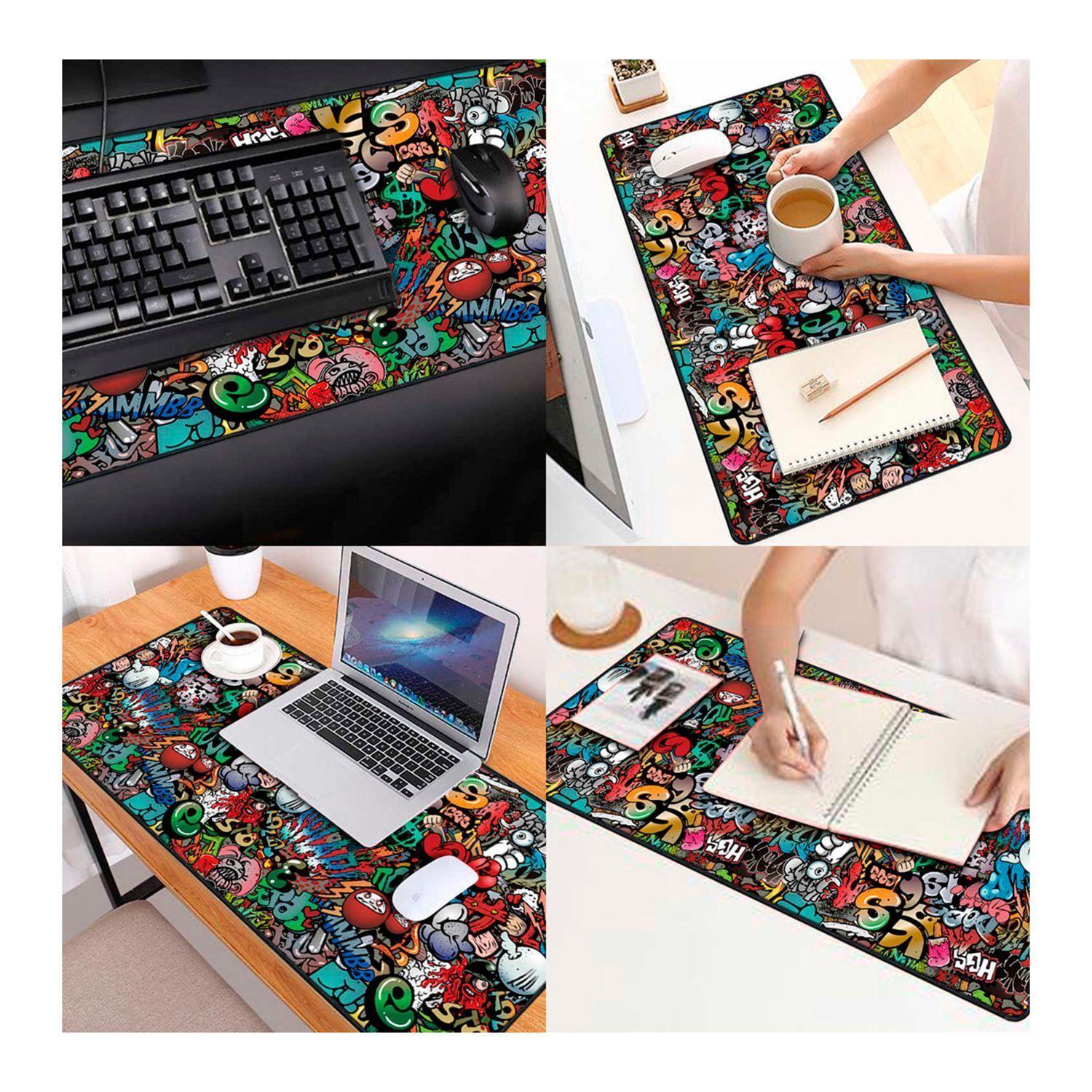 Mousepad Urban Diseño Graffiti XL 90x40Cm-2