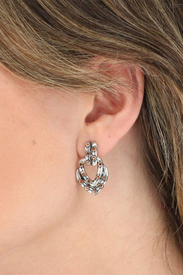 Aros Brillos Plateado Humana-1