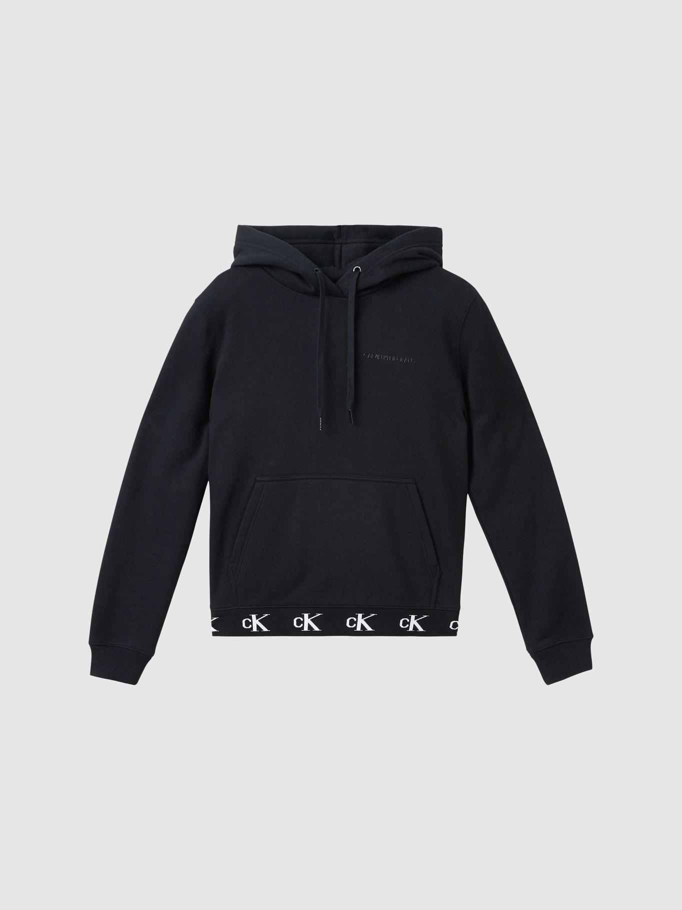Polerón Trim Hoodie  Negro Calvin Klein-4