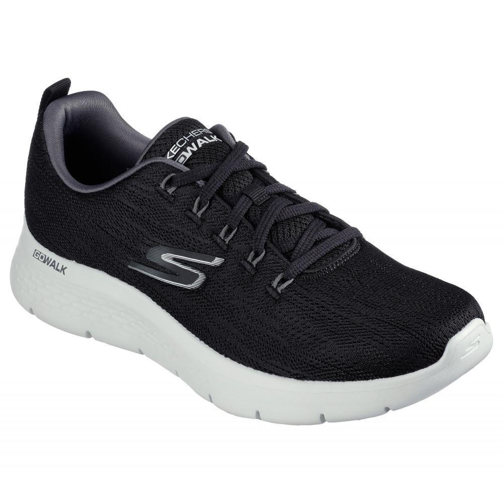 Zapatilla Hombre Go Walk Flex Q Negro Skechers-0