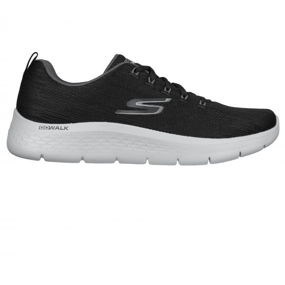 Zapatilla Hombre Go Walk Flex Q Negro Skechers-4
