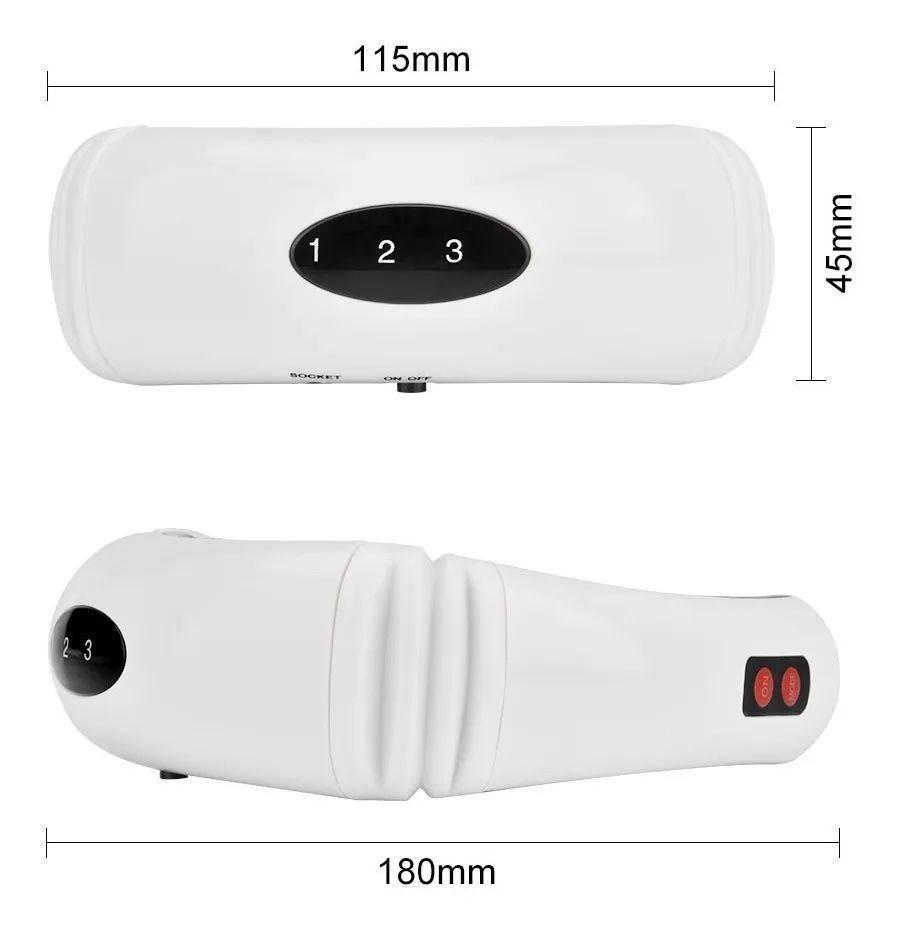 Electro Estimulador De Cuello Cervical Digital 2 Electrodos-3