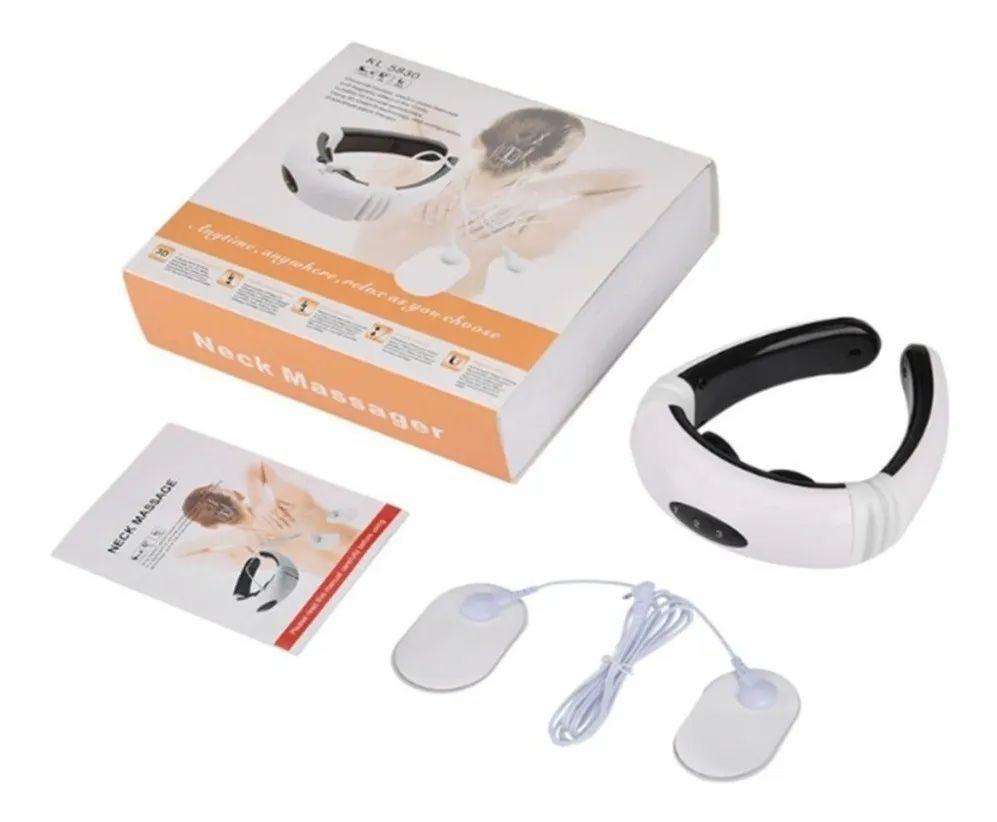 Electro Estimulador De Cuello Cervical Digital 2 Electrodos-2