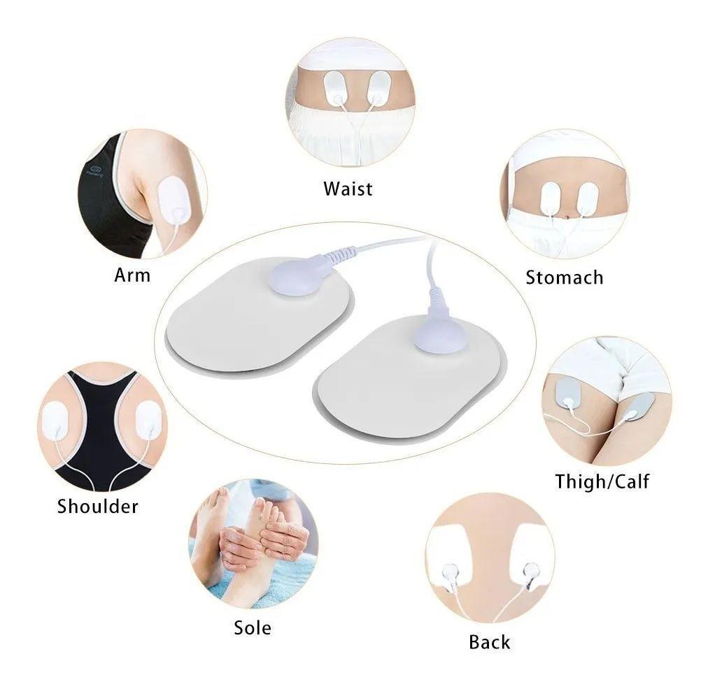 Electro Estimulador De Cuello Cervical Digital 2 Electrodos-5