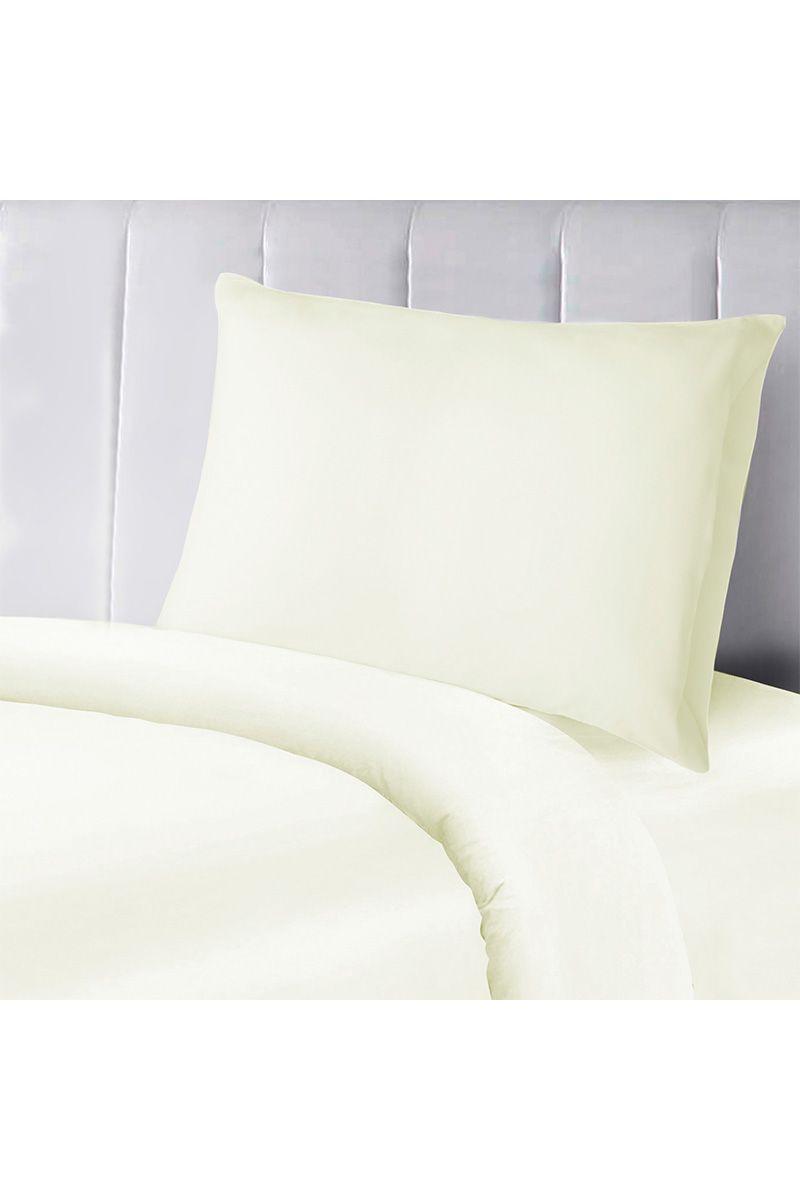 Juego de Sábanas Microfibra 1,5 Plaza Marfil-0