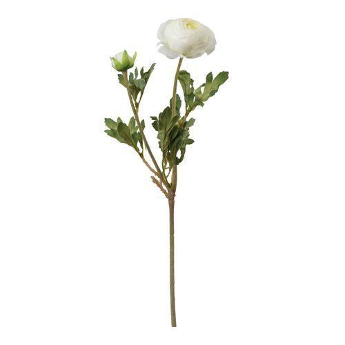 RANUNCULO BOTON WHITE 62 CM-0