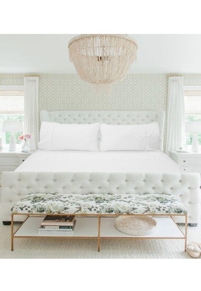 Juego de sabanas 200 hilos queen enlace blanco-1