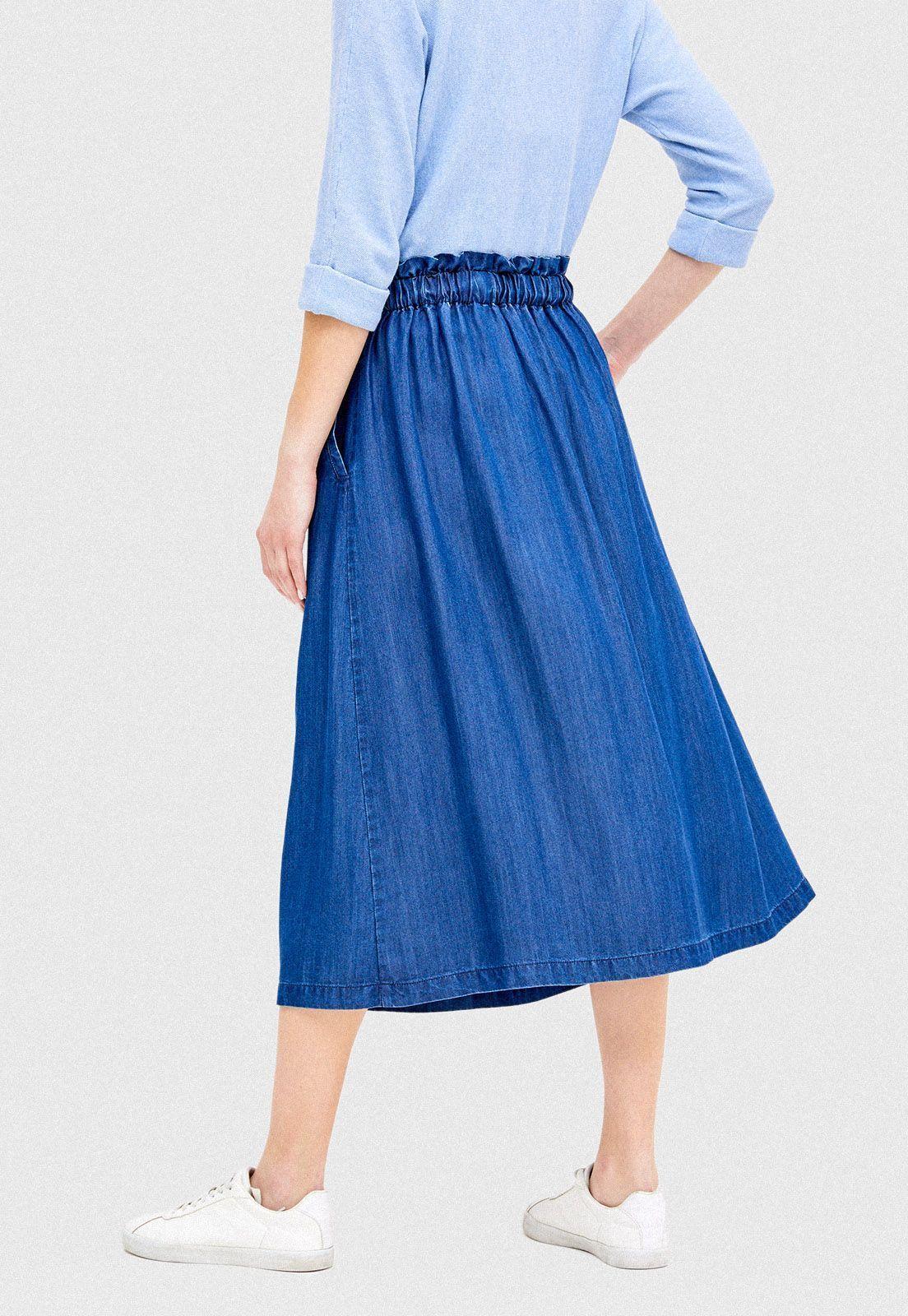 Falda Olivia Azul-1