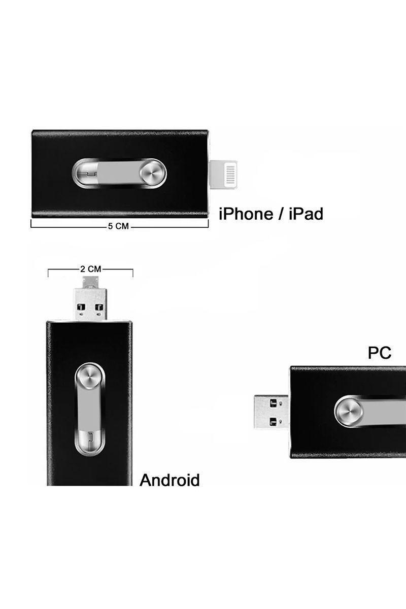 Memoria pendrive FlashDrive para Iphone y Samsung 32 gb-2