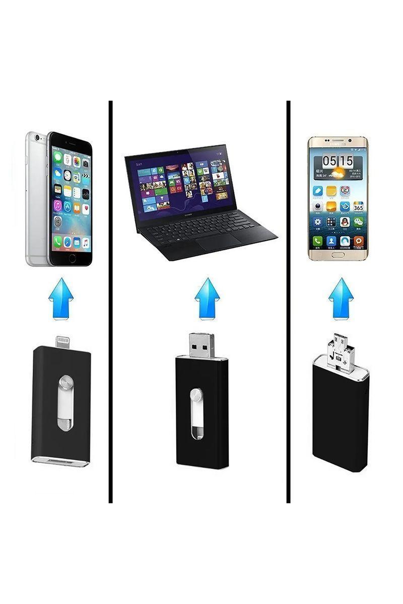 Memoria pendrive FlashDrive para Iphone y Samsung 32 gb-4