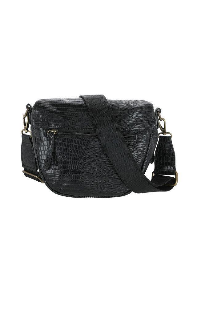 Cartera Cruzada Morral Negra Humana-1
