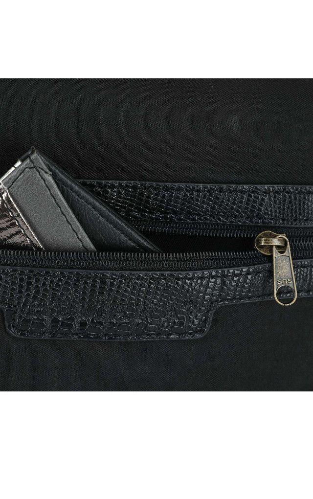 Cartera Cruzada Morral Negra Humana-2