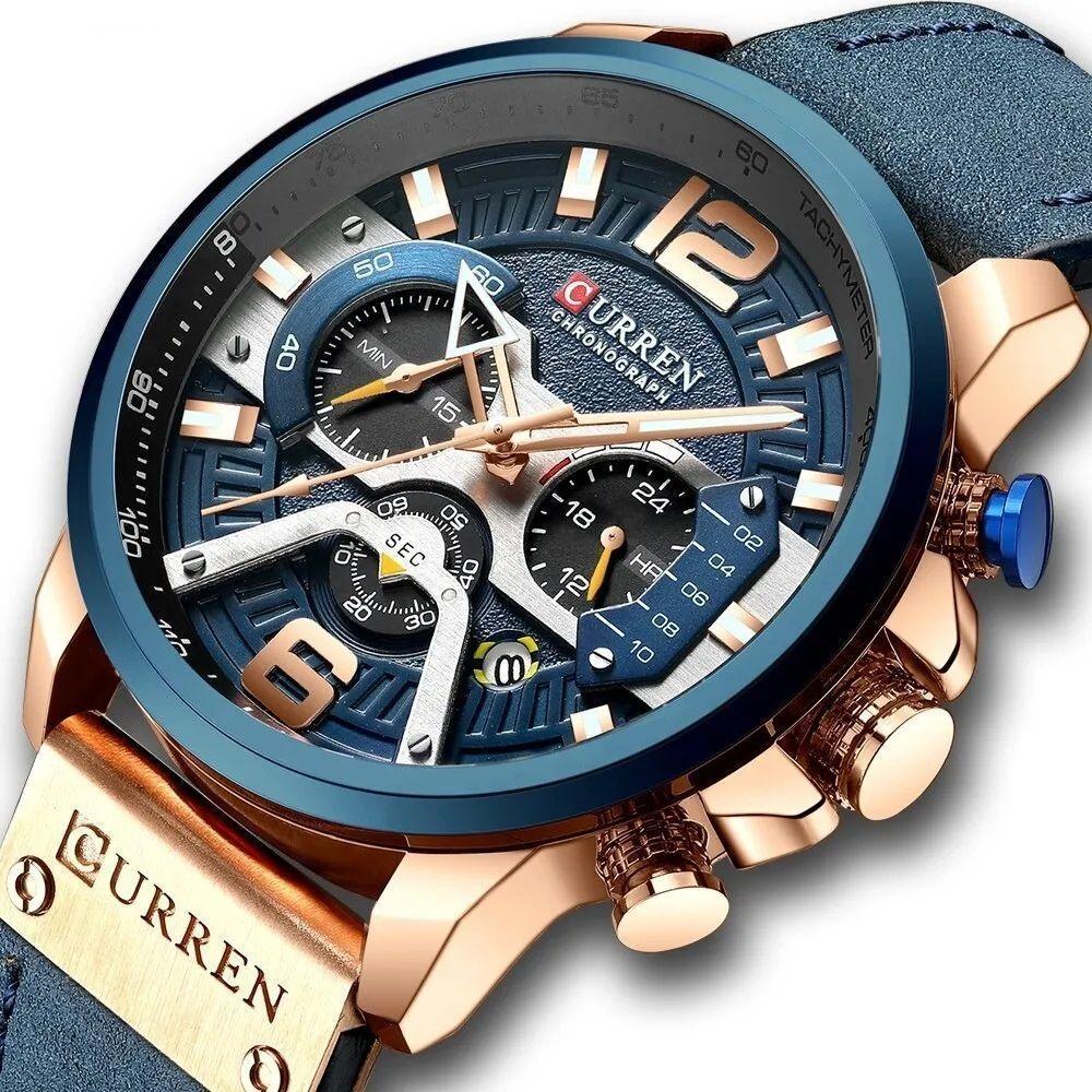 Reloj hombre Curren 8329 caballero elegante-0