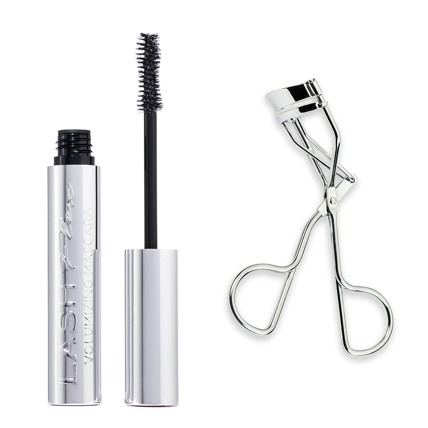 Set Máscara de Pestañas Lash Flex "Volumizing" + Encrespador de Pestañas "Flirty Lashes" Plateado o Negro Beauty Creations-0