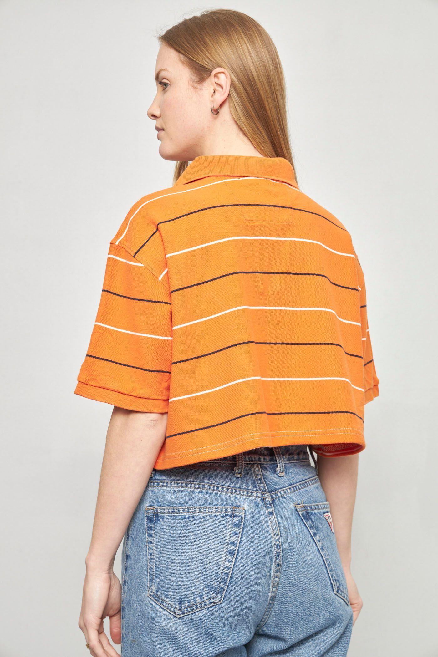 Polera casual reciclado naranja Lovemade talla XL  -2