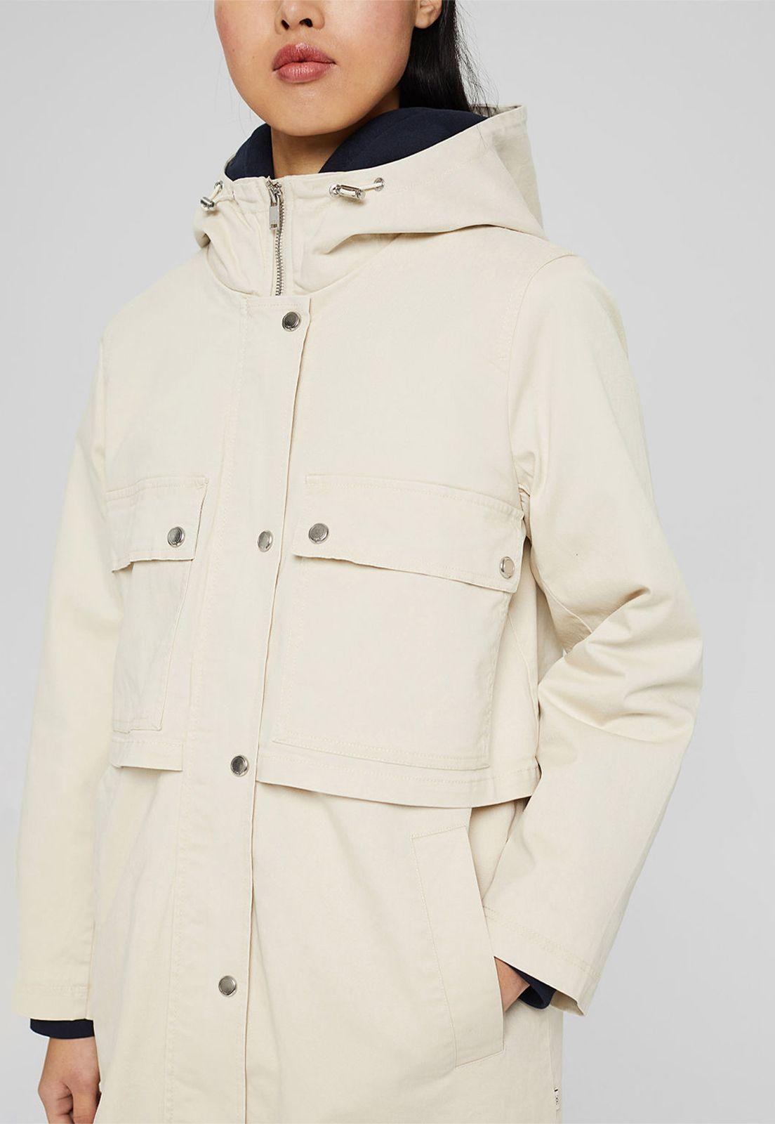Chaqueta Mujer Con Capucha Esprit-2