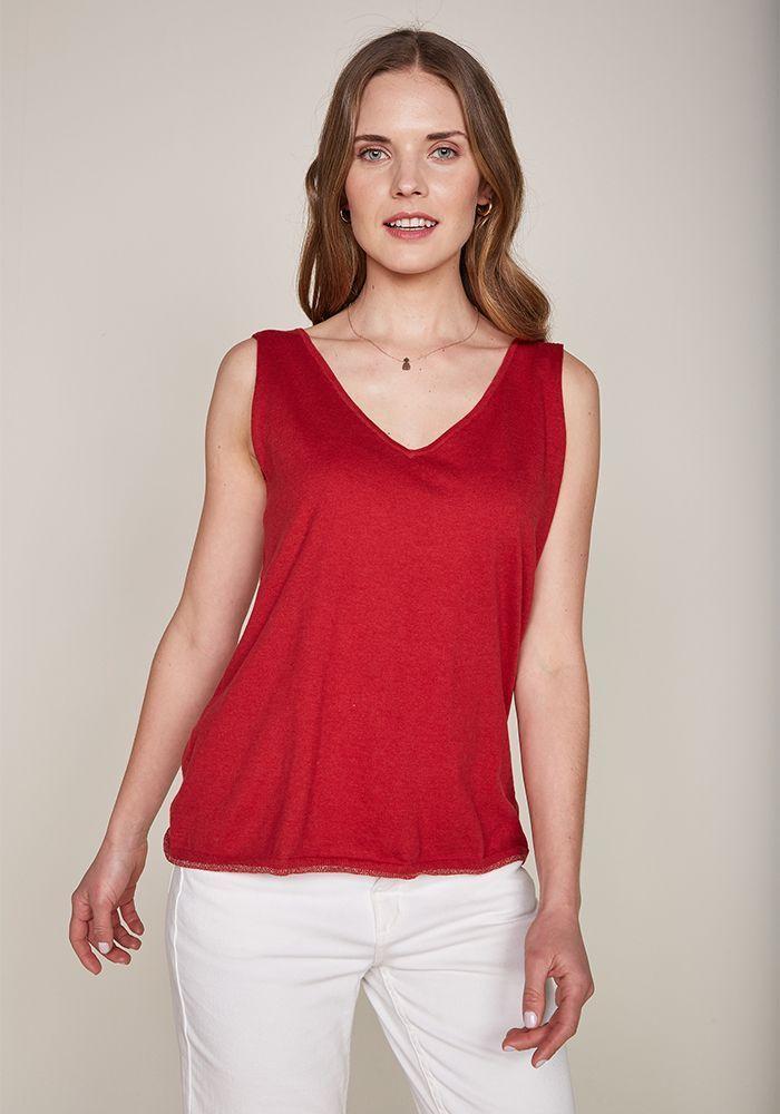 Polera Tulum Bottom Terracota -0