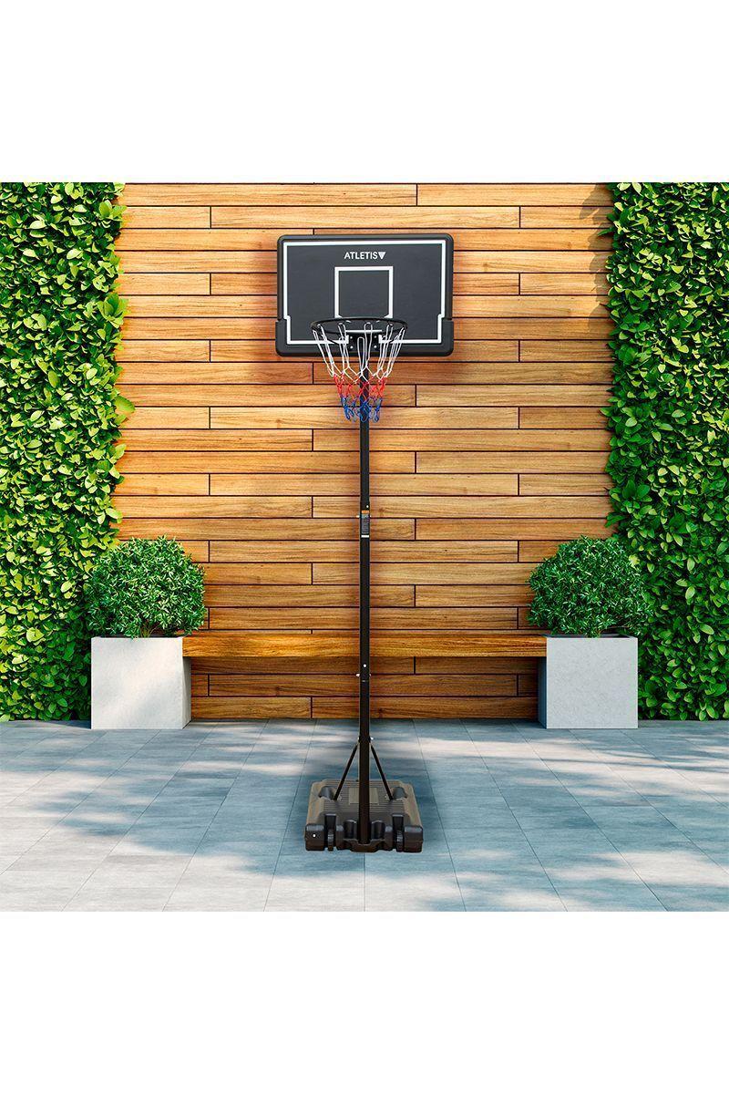 Aro de Basquetball Altura Ajustable 2.6 mt Negro-4