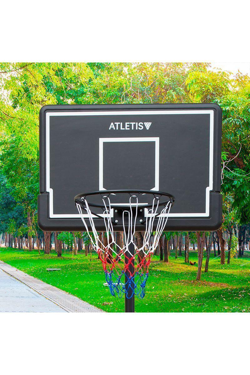 Aro de Basquetball Altura Ajustable 2.6 mt Negro-5