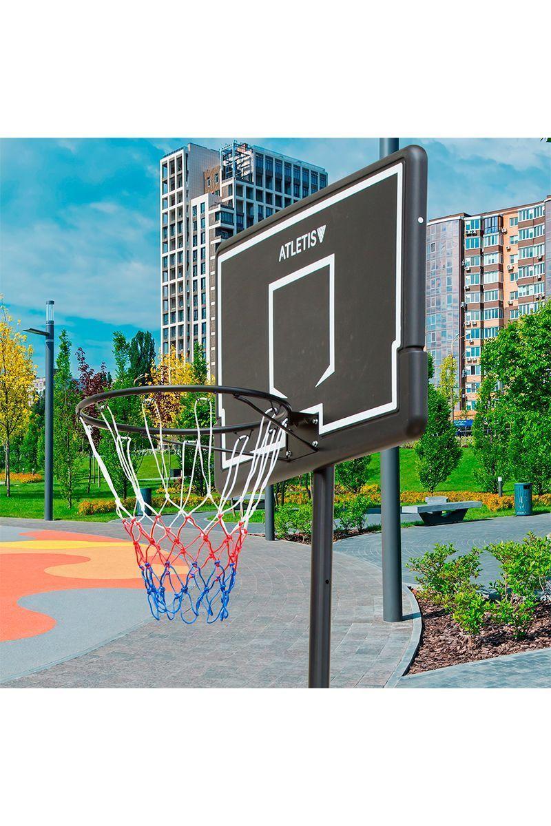 Aro de Basquetball Altura Ajustable 2.6 mt Negro-1