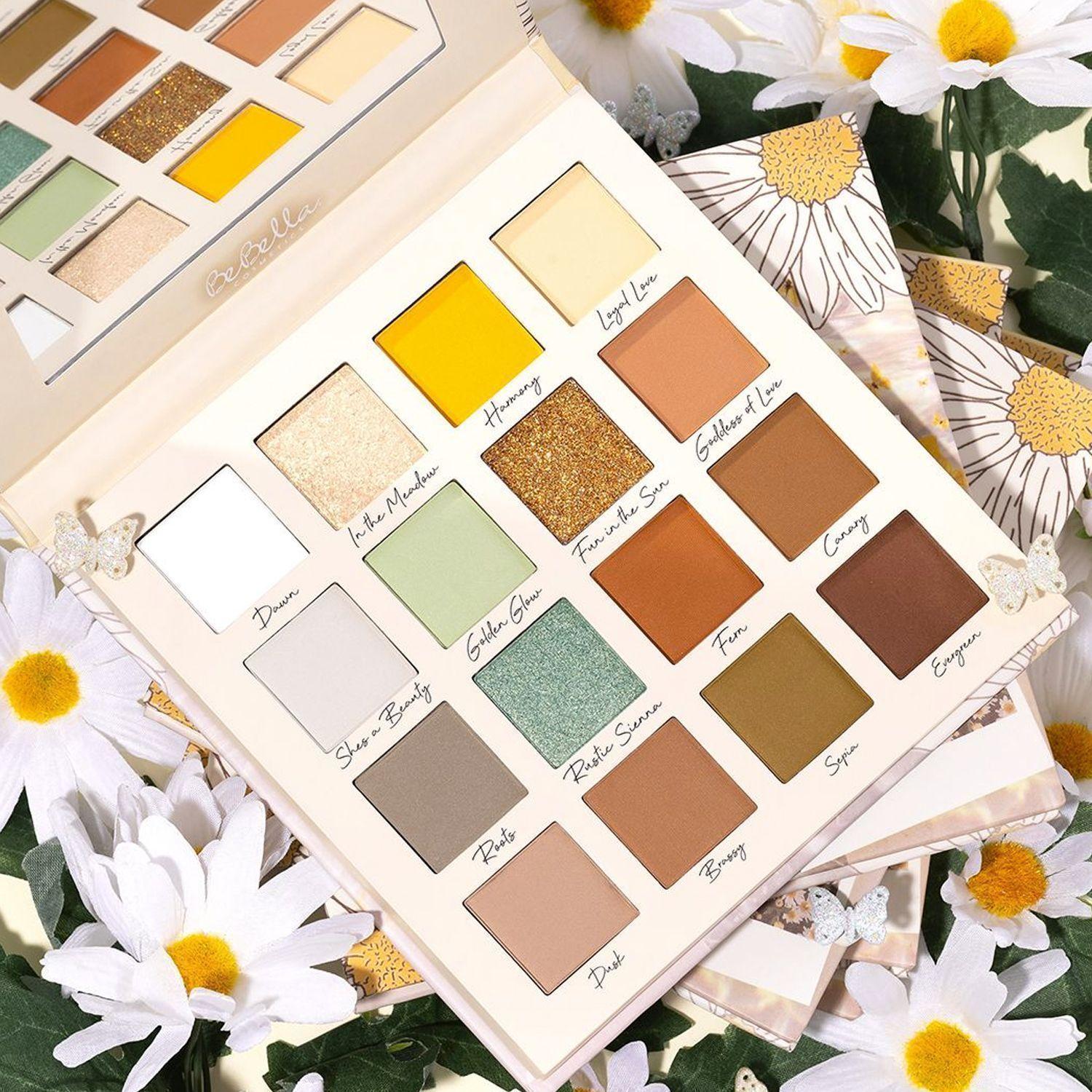 Paleta de Sombras "Daisy Daze" de BeBella Cosmetics-4