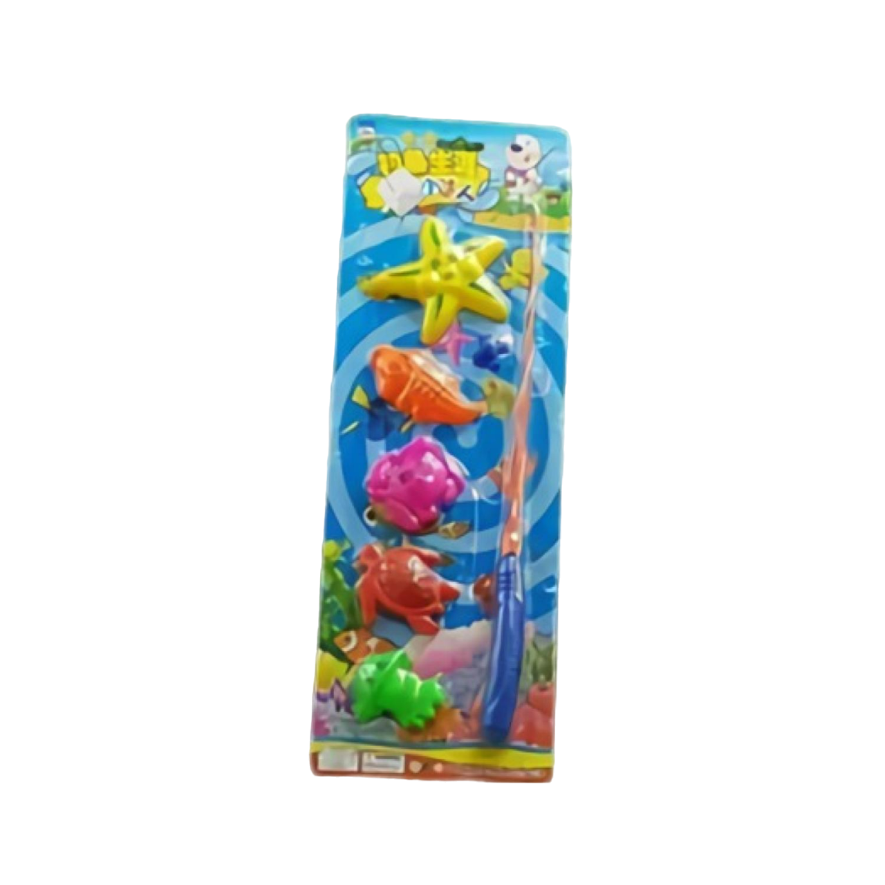 Juguete Set De Pesca 6 Piezas Infantil Verano Piscinas-1