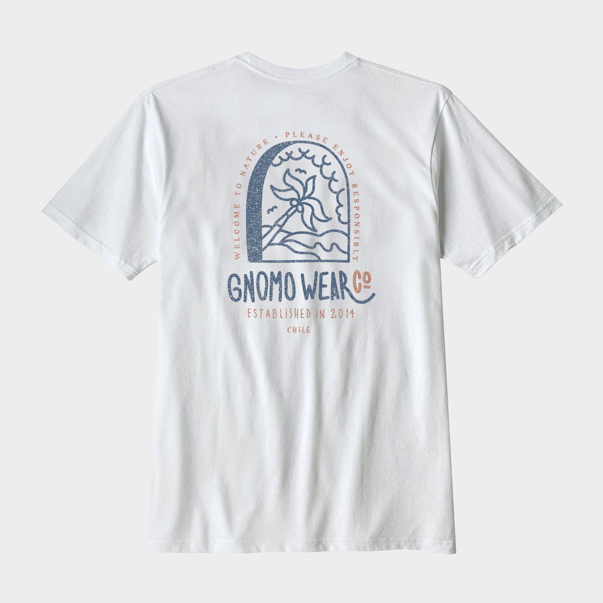 Polera Eco B-3 Hombre White Gnomo-1