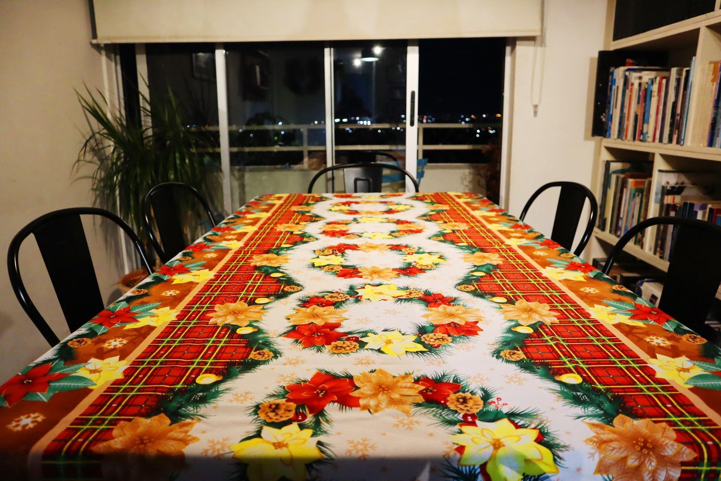 Mantel  210 x 150  Corana Navideña-1