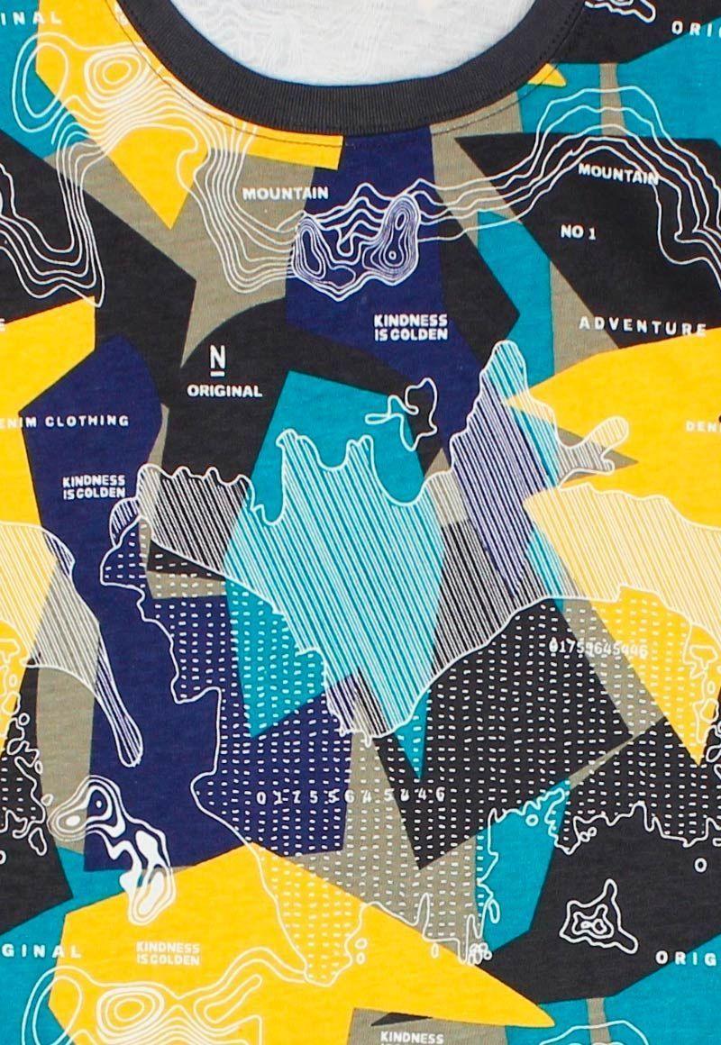 Polera teens niño estampada nordic 504-2