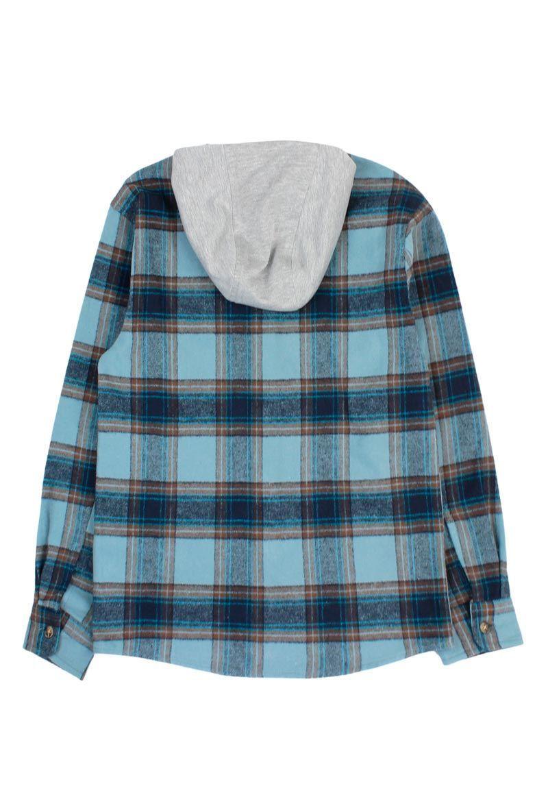 Camisa junior niño escocesa stronger 337-1
