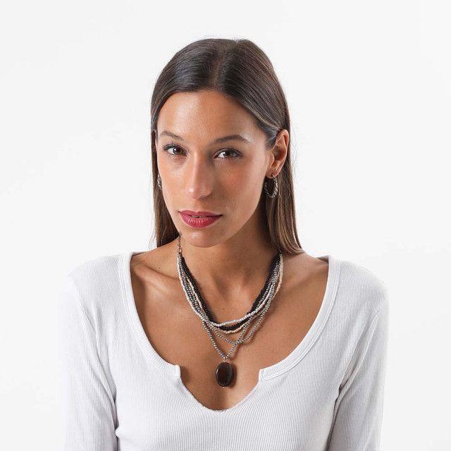 Collar Corto Café Core Humana-1