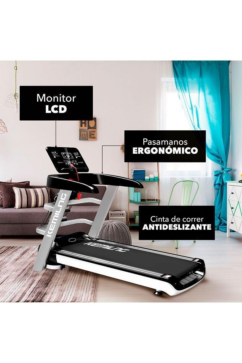 Trotadora Eléctrica A800 Plus con pantalla Home Fitness-4