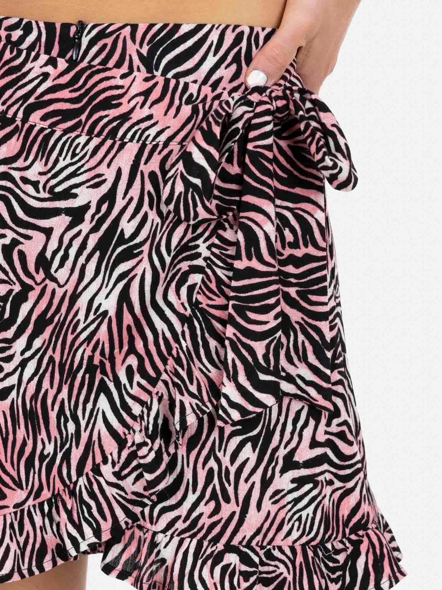 Falda ZEBRA SKIRT Mujer Multicolor Maui And Sons-2