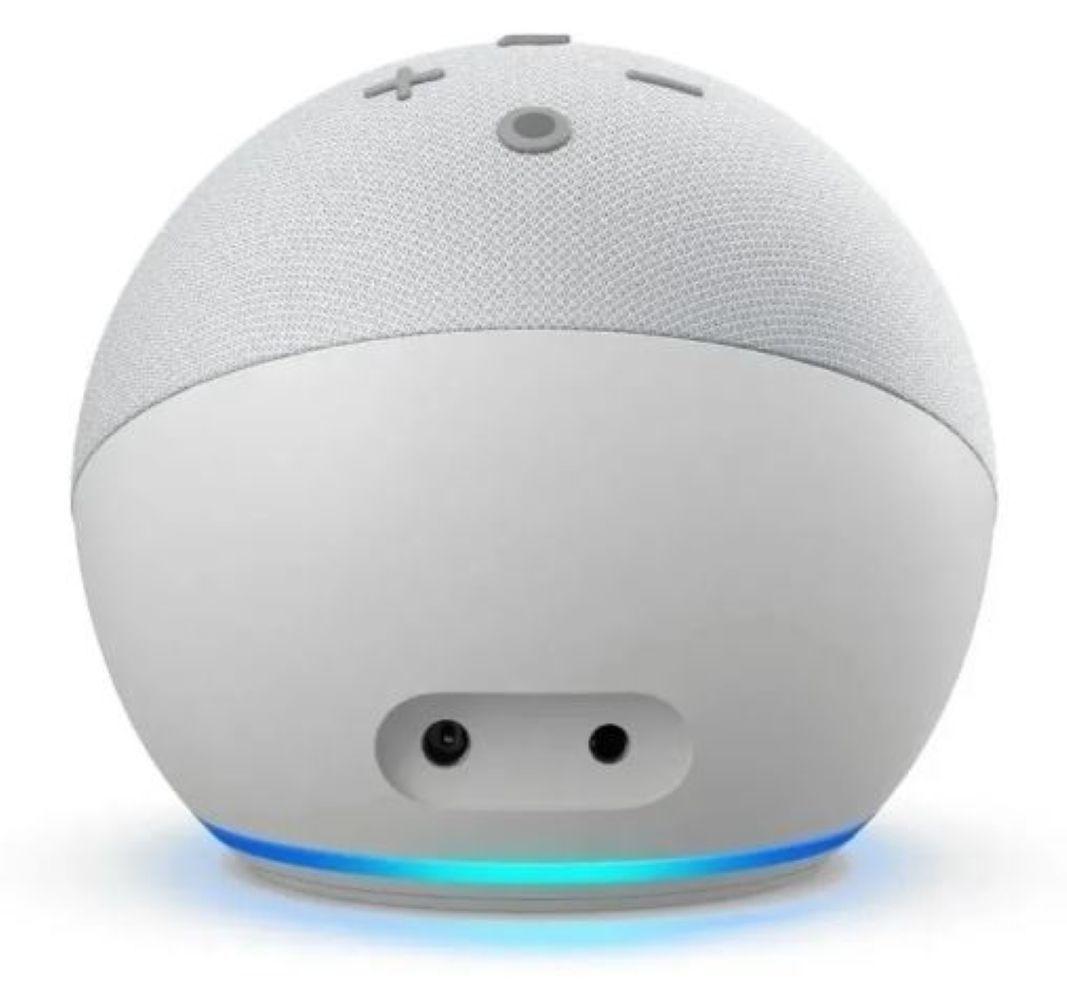 Pack Amazon Echo Dot 4th asistente virtual Alexa  Blanco + 3 Ampolleta-1
